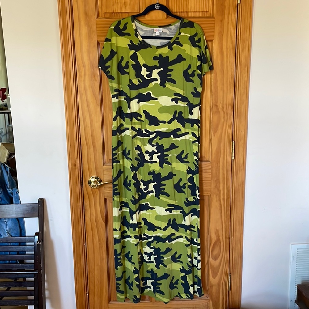 Lula Roe Camo Maria